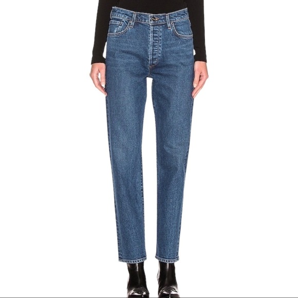 GOLDSIGN Benefit High Rise Relaxed Straight - Picture 2 of 9